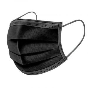 Masques-Chirurgicaux-3-Plis-TYPE2R-Noir