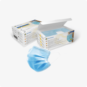 Masques Chirurgicaux Type IIR Bleu pour Adulte (Lot de 10 000 masques)-samaxan (1)